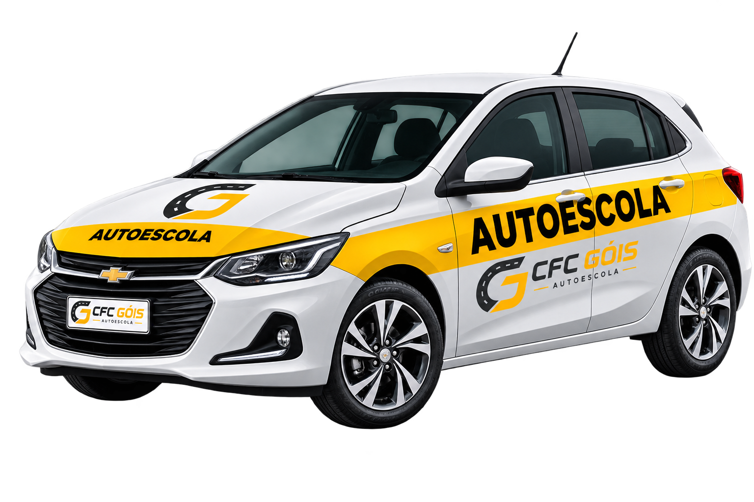 Carro de autoescola do CFC GÓIS em Mossoró